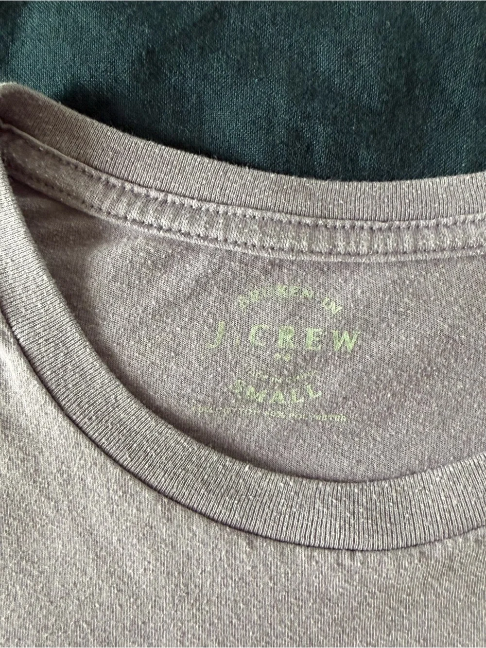 J. Crew Lavender Short Sleeve Crewneck Tee